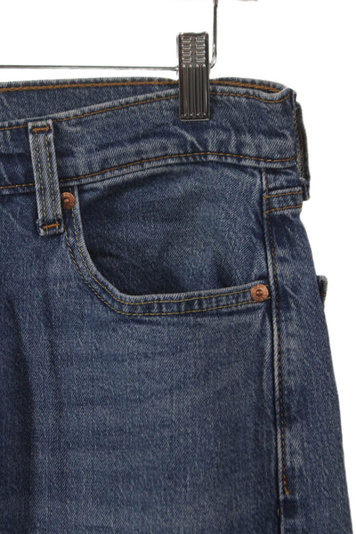 Levi Strauss & Co Mens Straight Jeans Blue Zip Inseam 29 Size 30