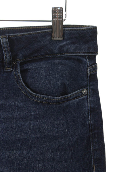 DL1961 Womens Skinny Jeans Blue High Rise Button Cotton Size 30