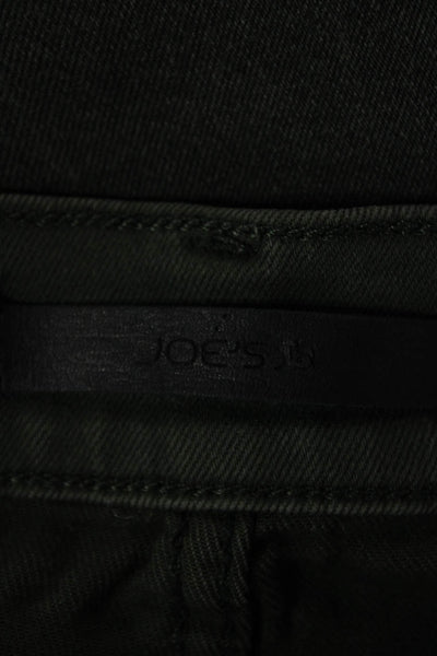 Joes Jeans Mens Tapered Green Jeans Button Fly 70% Cotton Size 32