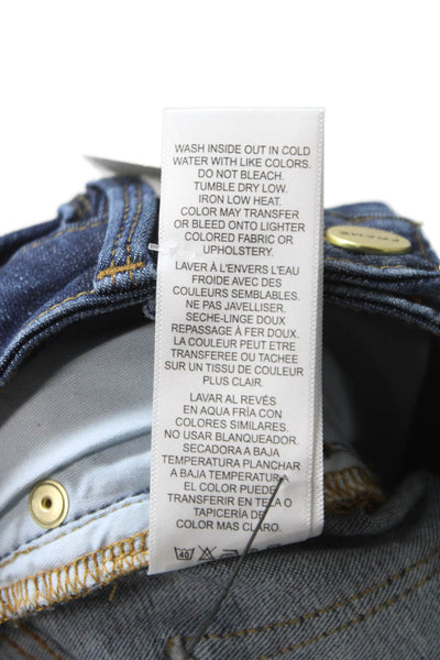 Frame Womens Skinny Jeans Blue Cotton Blend High Rise 26 Inch Size 1