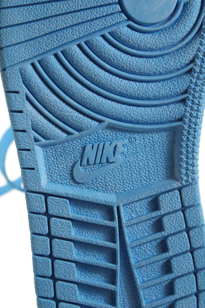Nike Childrens Boys Air Jordan 1 Retro High OG Sneakers Blue White Size 1.5