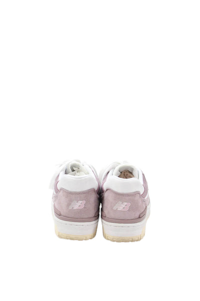 New Balance Womens Suede 550 Lace Up Sneakers Shoes Purple Size 9.5