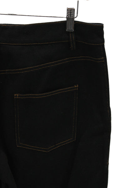 By Dyln Unisex Kids Cargo Pants Black 100% Cotton High Rise Inseam 32 Size L