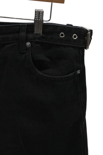 Ser.O.Ya Unisex Adults Jeans Black High Rise Size 31