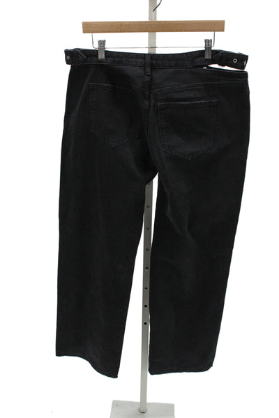 Ser.O.Ya Unisex Adults Jeans Black High Rise Size 31