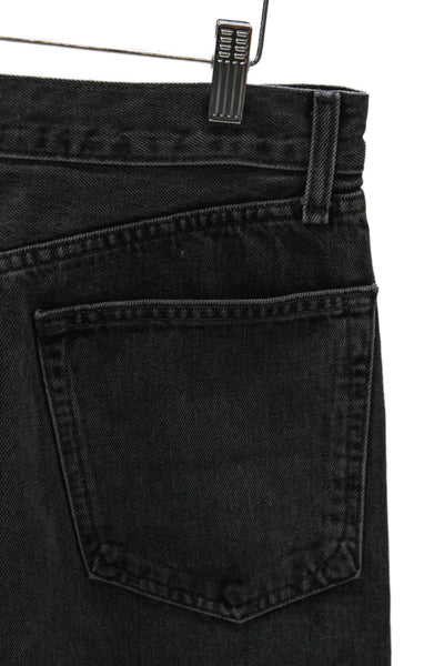 Rag & Bone Unisex Cropped Gray High Rise Cotton Jeans Inseam 30 Size 29