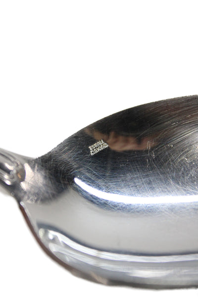 Chambly France Stainless Steel Rubans Croises Serving Spoon