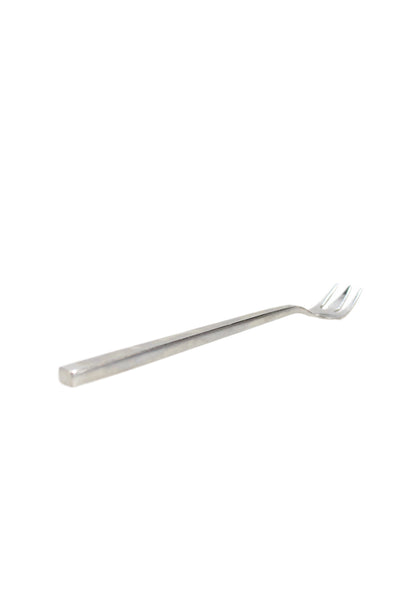 Designer Stainless Steel Cocktail Forks LOT 3