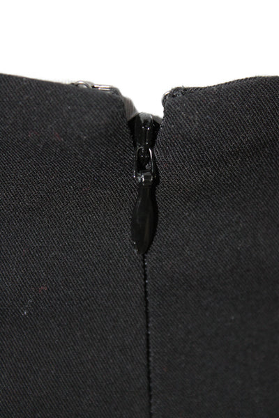 Sunday Best Womens Mini Skirt Black Recycled Polyester Zip Casual Size 2
