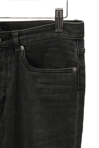 A.P.C. Mens Gray Slim Jeans Cotton Size 28