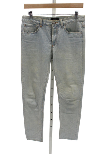 A.P.C. Mens Slim Blue Jeans Size 27
