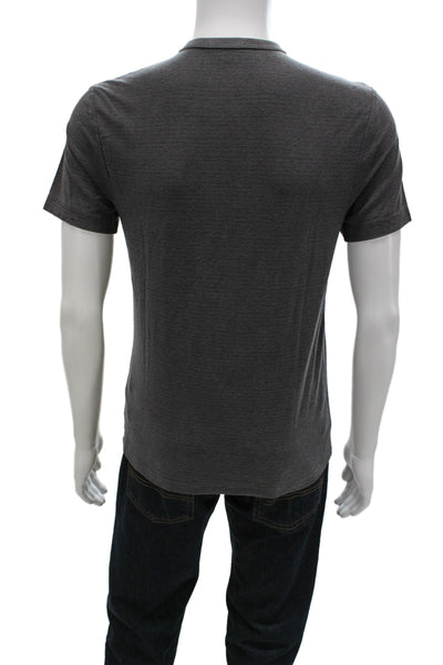 Standard James Perse Mens Basic Gray T Shirt Crew Neck Short Sleeve Size S