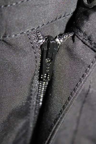 Theory Mens Bermuda Shorts Black 50% Cotton 50% Polyester Size XS