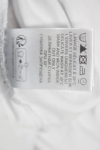 Isabel Marant Women Basic White Organic Cotton Short Sleeve T-Shirt Size XS