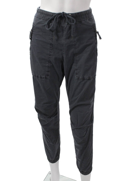 Standard James Perse Unisex Adults Jogger Pants Gray Drawstring Size 1