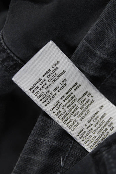 Standard James Perse Unisex Adults Jogger Pants Gray Drawstring Size 1