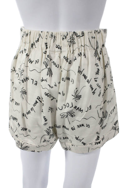Sensi Studio Womens Cotton Graphic Shirt Long Sleeve Beach Size XS