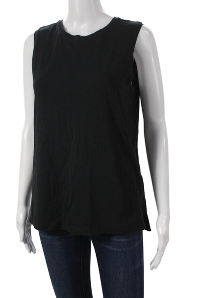 Lululemon Womens Crew Neck Sleeveless Active Tank Top Black Size 6