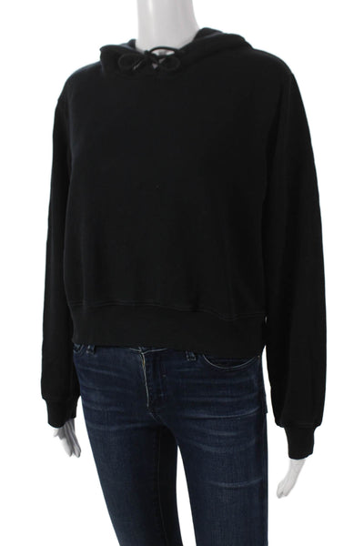 Cotton Citizen Unisex Adults Black Pullover Hoodie 100% Cotton Size S