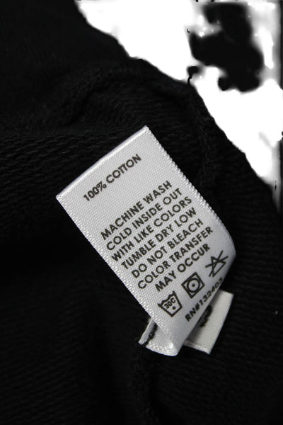 Cotton Citizen Unisex Adults Black Pullover Hoodie 100% Cotton Size S