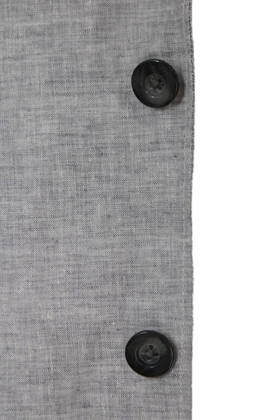 Boss Hugo Boss Mens Gray Linen Blazer Size 40