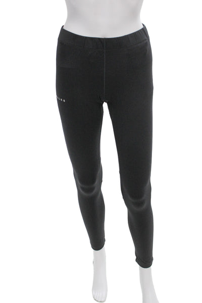 Falke Women Gray Leggings Size S