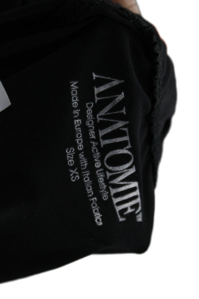 Anatomie Womens Capri Leggings Black Polyamid Activewear Size XS
