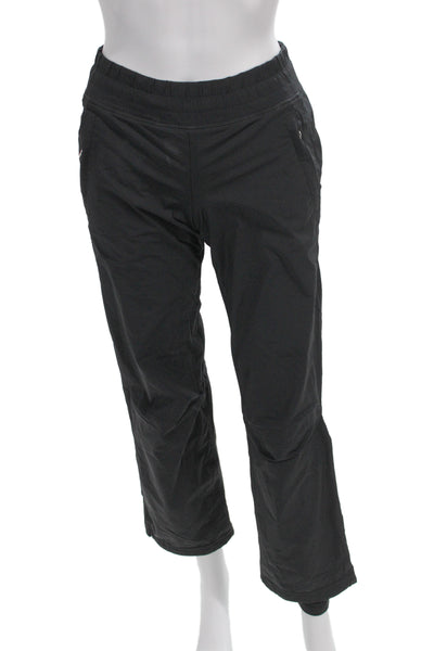Lululemon Women Jogger Pants Black Synthetic Pull On 29 Inseam Size 2