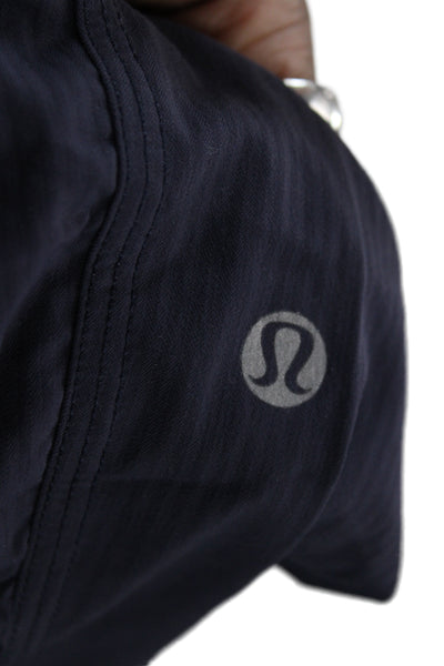 Lululemon Womens Blue Capri Pants Synthetic Blend Size 2