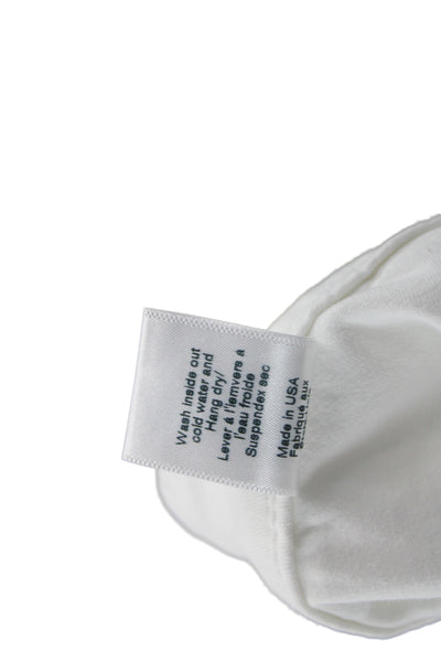 ASKKNY Women Cropped White Sailor Pants Size 26