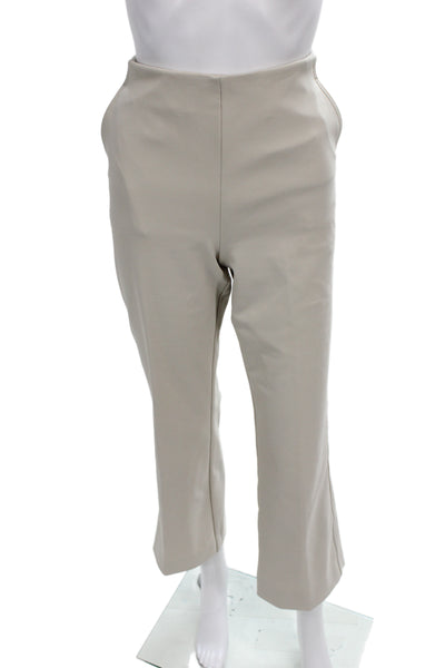Rachel Zoe Womens Cropped Beige Nylon Blend Pants Size 2
