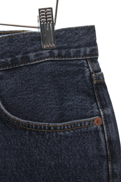 Re/Done Womens Cut-Off Denim Shorts Blue Organic Cotton Size 28