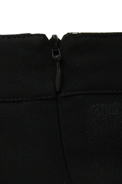Lafayette 148 New York Women Cropped Pants Gray Zip Size 14
