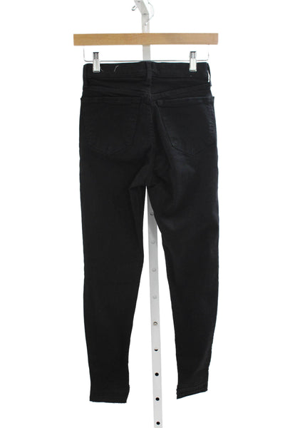 Topshop Unisex Adults Skinny Black Jeans Size 25