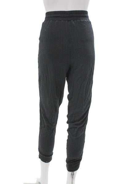 Splendid Unisex Adults Jogger Pants Gray Viscose Drawstring Size S