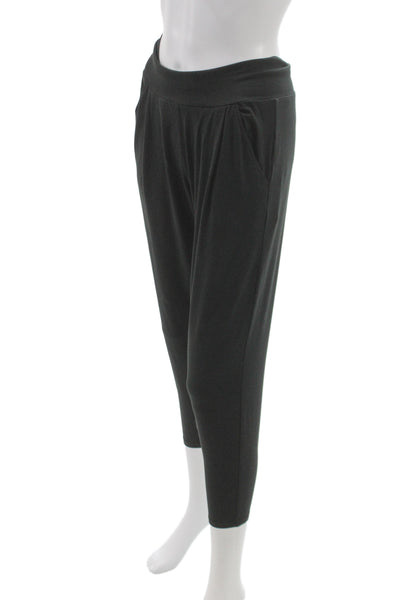 Vuori Unisex Cropped Black Knit Pull On Pants Size XS