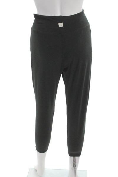 Vuori Unisex Cropped Black Knit Pull On Pants Size XS