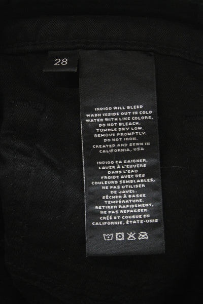 J Brand Women Skinny Black Jeans Size 28