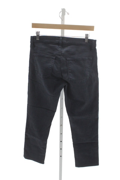J Brand Unisex Skinny Jeans Blue Button Cotton Size 28