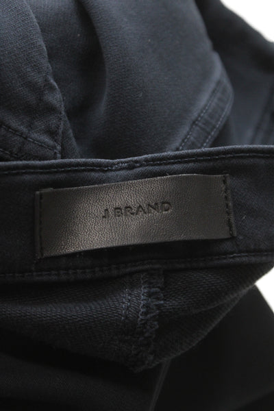 J Brand Unisex Skinny Jeans Blue Button Cotton Size 28