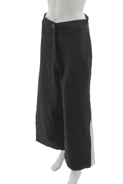 S.S. Dailey Unisex Adults Cropped Merino Wool Gray Pants Size 12