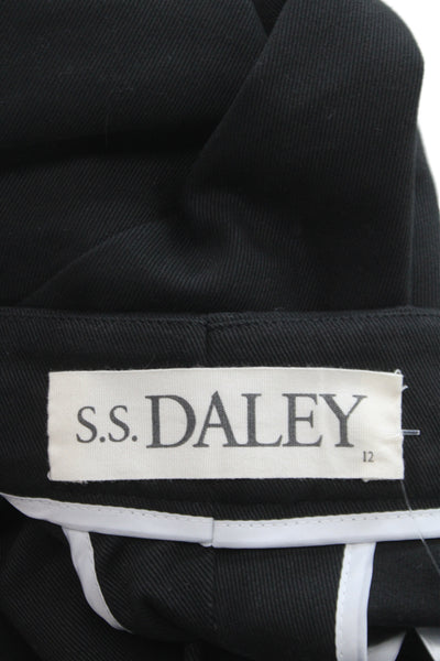 S.S. Dailey Unisex Adults Cropped Merino Wool Gray Pants Size 12