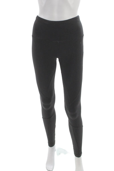 Lululemon Women Ankle Leggings Gray Polyester Blend Athletic Size 2
