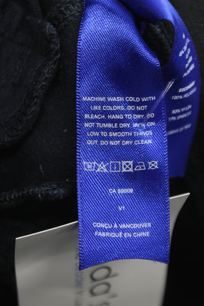 Kit And Ace Unisex Adults Cropped Blue Athleisure Pants Size 6