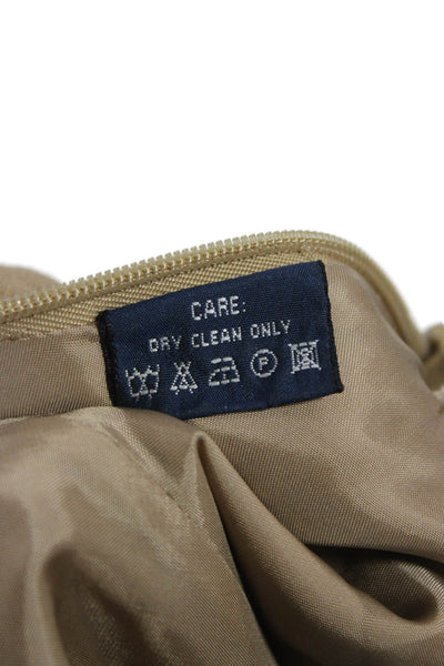 Ralph Lauren Women Beige Camel Hair Trumpet Skirt Long Size 2
