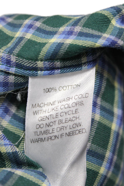 Vineyard Vines Men Button Up Shirt Multicolor Plaid Long Sleeve Size L