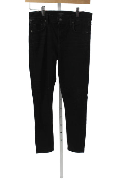 Citizens of Humanity Womens Skinny Black High Rise Jeans Size 26