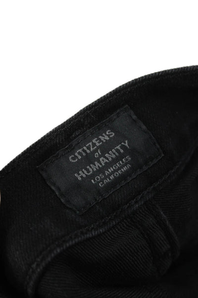 Citizens of Humanity Womens Skinny Black High Rise Jeans Size 26