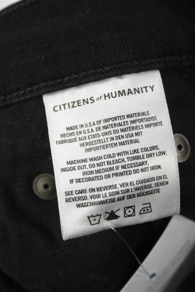 Citizens of Humanity Womens Skinny Black High Rise Jeans Size 26