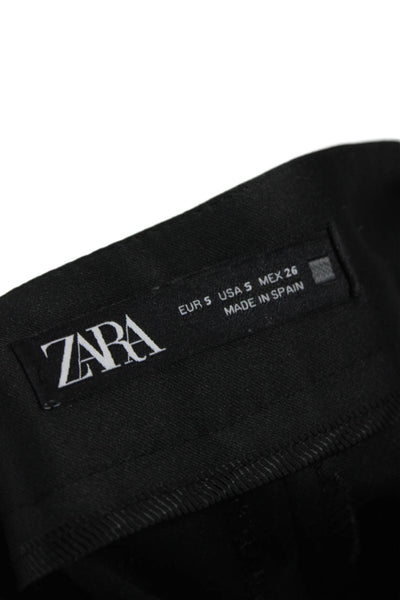 Zara Unisex Adults Dress Pants Black Size S